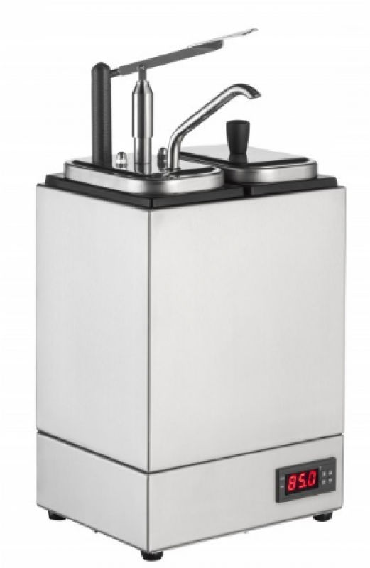 Dressingspender - mit 1 Pumpe, warm